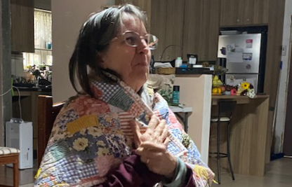 Lady in Quilt